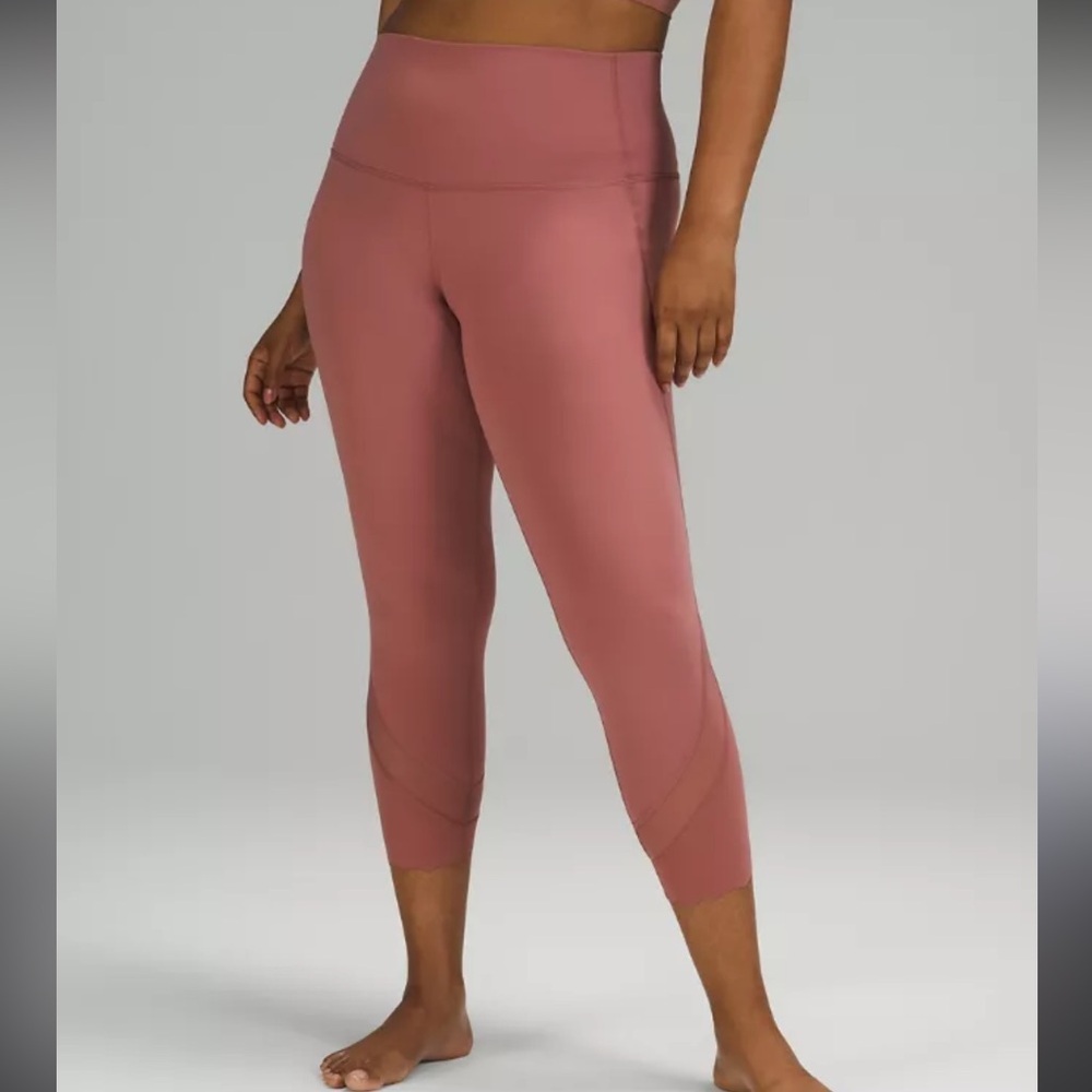 Lululemon Wunder Under Scalloped Hem High-Rise